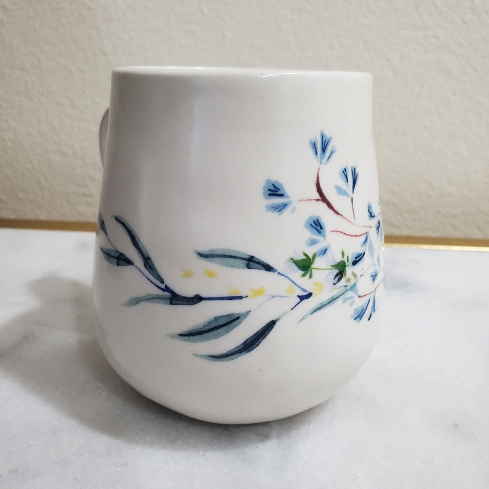 Anthropologie Floral Ceramic Mug - Picture 6 of 8